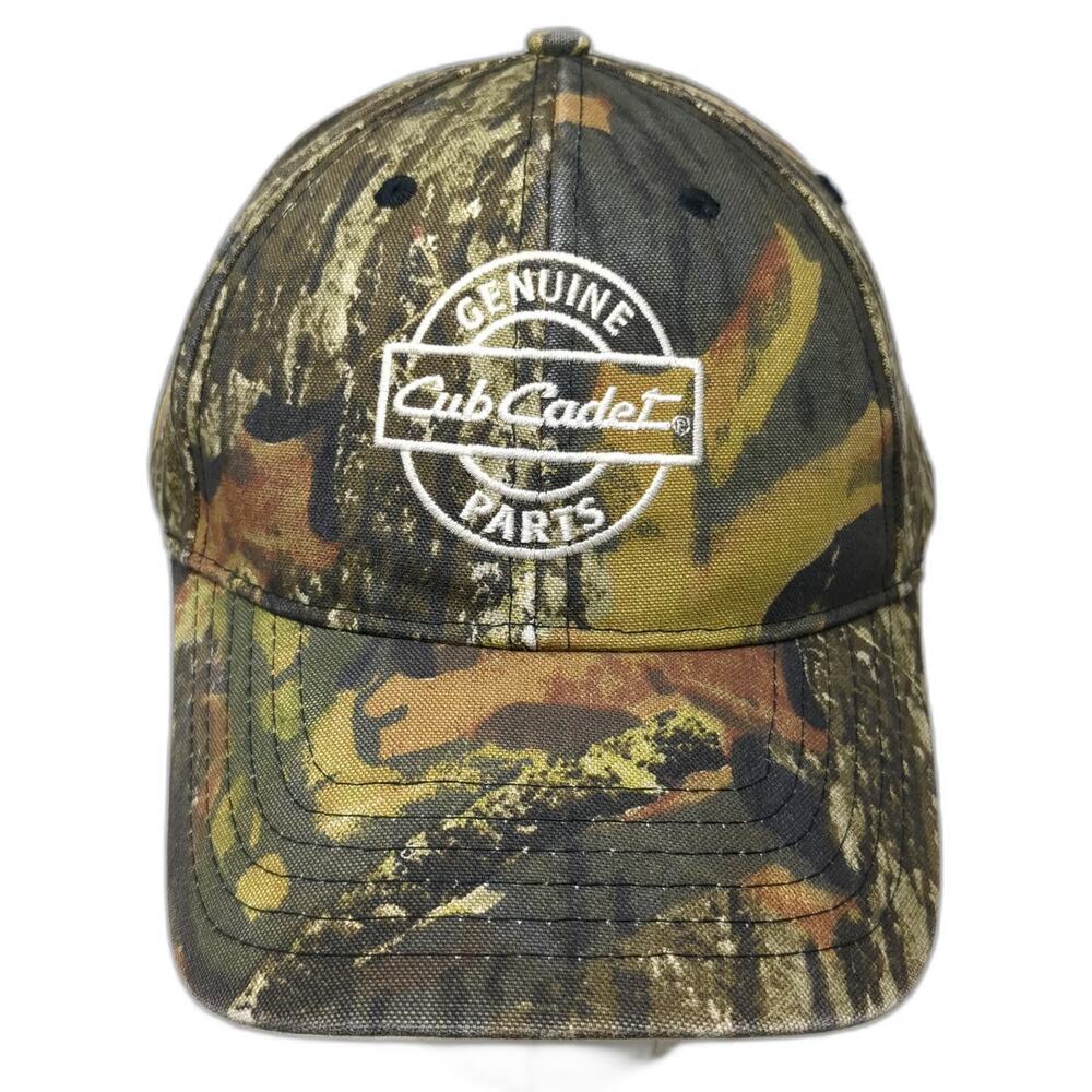 Cap America Baseball Cap Green Brown One Size Cub Cadet Camo Strapback Hat